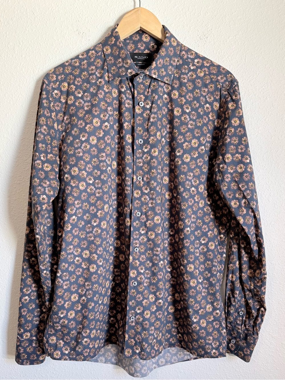Sand Copenhagen Modern Fit Shirt 100% Cotton